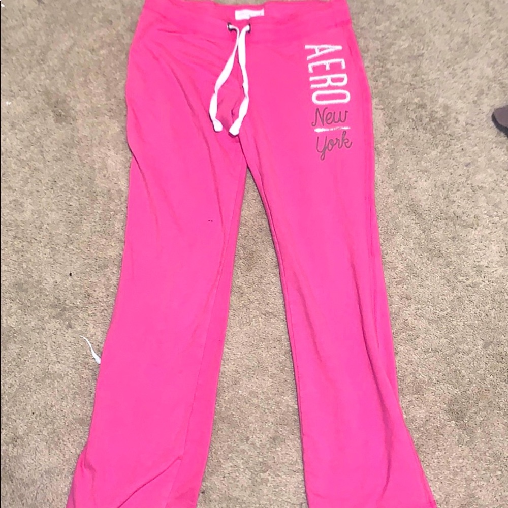 Pink sweats